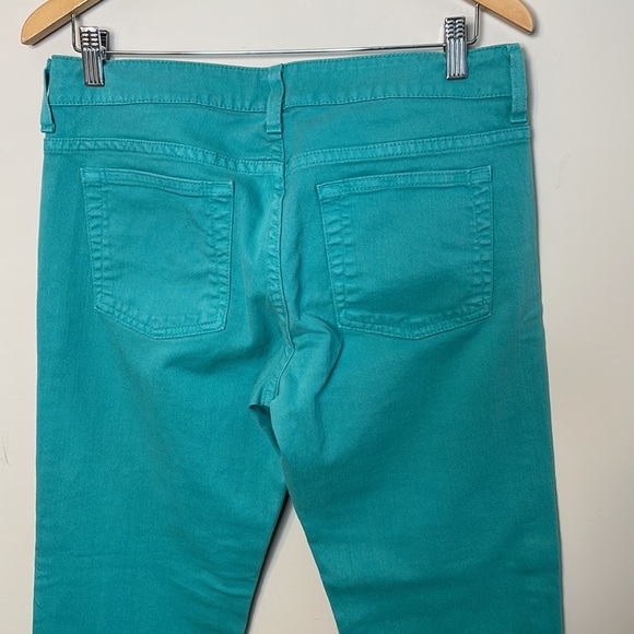 Garnet Hill Turquoise Pants - Picture 5 of 8